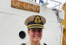 EL GUARDACOSTAS GC-13 “DELFÍN” TIENE NUEVA CAPITANA