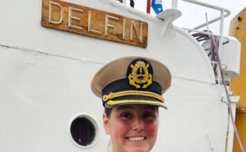 EL GUARDACOSTAS GC-13 “DELFÍN” TIENE NUEVA CAPITANA