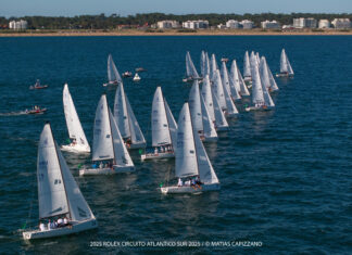 COMENZÓ EL ROLEX CIRCUITO ATLÁNTICO SUR 2025 PARA LA CLASE INTERNACIONAL J70