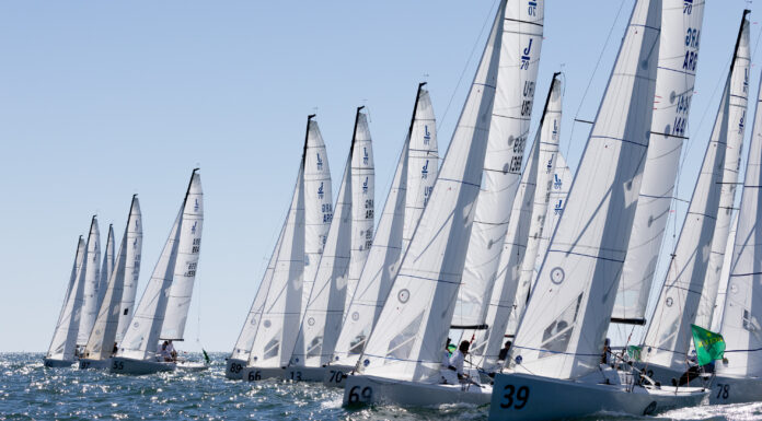 SEGUNDO DÍA PARA LA CLASE J70 EN EL ROLEX CIRCUITO ATLÁNTICO SUR 2025