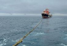 EL AVISO ARA “BAHÍA AGRADABLE” ASISTIÓ Y REMOLCÓ AL BUQUE LOGÍSTICO CHILENO “BETANZOS” EN LA ANTÁRTIDA