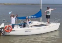 EL VELERO “STREGA” COMPLETÓ SU TRAVESÍA DE SAN CLEMENTE DEL TUYÚ A MAGDALENA EN CONDICIONES DESAFIANTES