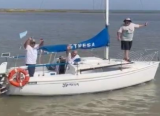 EL VELERO “STREGA” COMPLETÓ SU TRAVESÍA DE SAN CLEMENTE DEL TUYÚ A MAGDALENA EN CONDICIONES DESAFIANTES