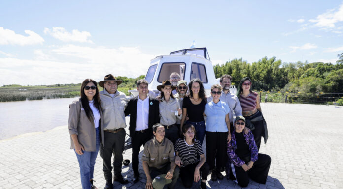 KICILOFF INAUGURÓ EL NUEVO MUELLE Y UNA PLANTA POTABILIZADORA EN LA ISLA MARTÍN GARCÍA
