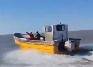 LA ARMADA URUGUAYA PERSIGUIÓ A MÁS DE DIEZ BARCOS QUE ARROJABAN BULTOS AL RÍO DE LA PLATA: ESCAPARON HACIA AGUAS ARGENTINAS