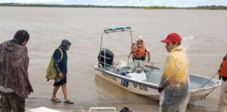 ENCONTRARON SIN VIDA AL EMPRESARIO CHAQUEÑO TRAS VOLCAR CON SU LANCHA EN EL RÍO PARANÁ