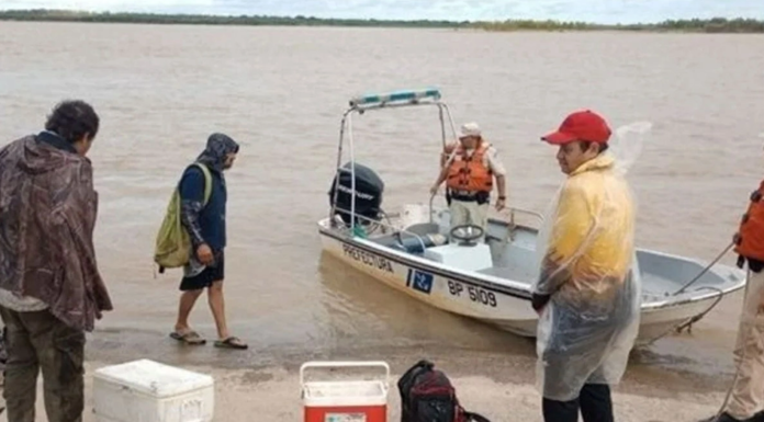 ENCONTRARON SIN VIDA AL EMPRESARIO CHAQUEÑO TRAS VOLCAR CON SU LANCHA EN EL RÍO PARANÁ
