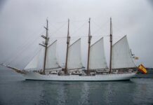 LA LLEGADA DE LA PRINCESA LEONOR A CHILE A BORDO DEL BUQUE ESCUELA “ELCANO” SE ADELANTA DOS DÍAS