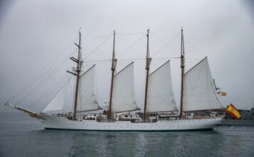LA LLEGADA DE LA PRINCESA LEONOR A CHILE A BORDO DEL BUQUE ESCUELA “ELCANO” SE ADELANTA DOS DÍAS