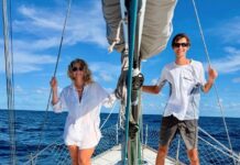 UNA PAREJA CORDOBESA RECORRE EL MUNDO A BORDO DE UN VELERO