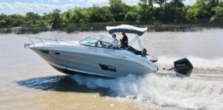 ESLORAS – HOY PRESENTAMOS EL NUEVO TRENTO 287 CON MOTORIZACION FUERA DE BORDA
