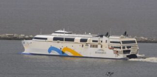 SE AVERIÓ “FRANCISCO”, EL BARCO DE BUQUEBUS QUE CONECTA BUENOS AIRES CON MONTEVIDEO