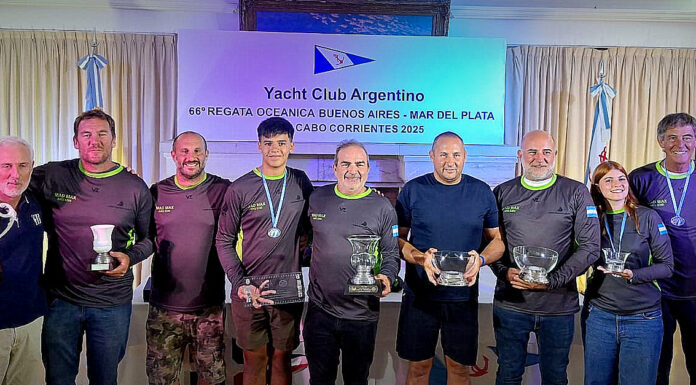 REGATA OCEÁNICA BS AS – MDP: ENTREGA DE PREMIOS Y ÚLTIMO DÍA DE LA COPA CABO CORRIENTES 2025