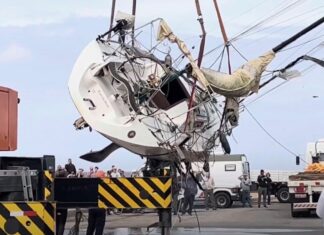 VIDEO – ASÍ RESCATARON AL VELERO “AUDAZ” QUE HABÍA QUEDADO ENCALLADO EN MONTEVIDEO