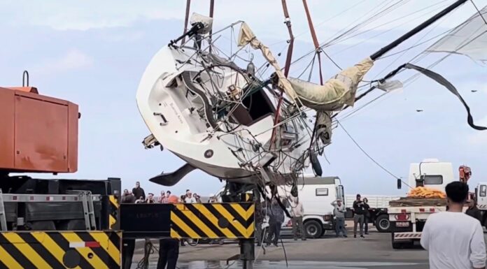 VIDEO – ASÍ RESCATARON AL VELERO “AUDAZ” QUE HABÍA QUEDADO ENCALLADO EN MONTEVIDEO