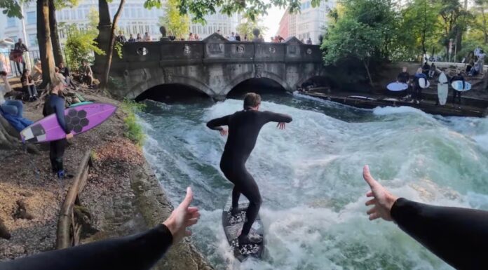 MUERE LA SURFISTA QUE QUEDÓ ATRAPADA EN LA OLA ESTÁTICA DE MUNICH