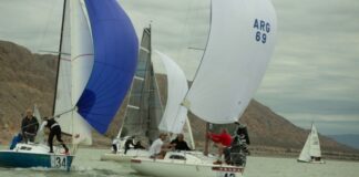 EL VELERO MICRO PRADA GANÓ LA PRIMERA FECHA DEL CAMPEONATO EN SAN JUAN