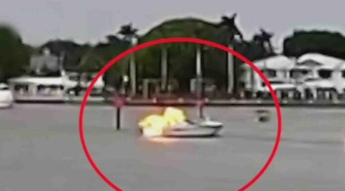 VIDEO – HAY AL MENOS 11 HERIDOS POR UNA EXPLOSIÓN DENTRO DE UN YATE EN FLORIDA