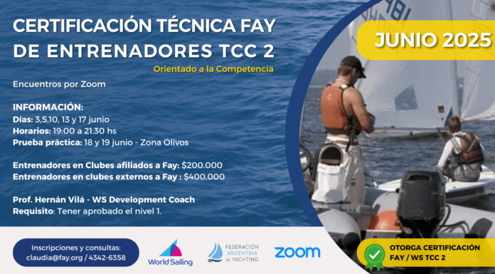 NUEVA CERTIFICACIÓN TÉCNICA FAY DE ENTRENADORES TCC 2