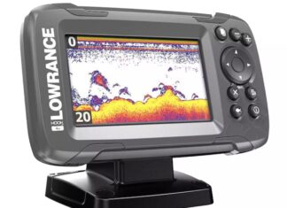 ECOSONDA FISHFINDER EAGLE HOOK2 LOWRANCE