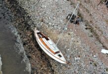 ASÍ NAUFRAGÓ EL VELERO DE “EL ETERNAUTA” TRAS SU PARTICIPACIÓN EN LA SERIE