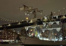 BUQUE CUAUHTÉMOC DE LA MARINA DE MÉXICO CHOCA CON EL PUENTE DE BROOKLYN EN NUEVA YORK; CONFIRMAN 2 MUERTOS