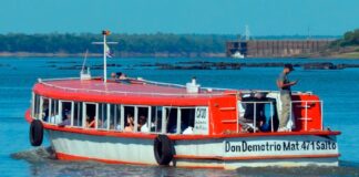 EVALÚAN CANCELAR EL SERVICIO DE LA LANCHA QUE TRANSPORTA PASAJEROS ENTRE SALTO Y CONCORDIA