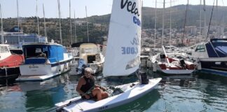 COMENZÓ EL SEGUNDO INTENTO DE RÉCORD DE DAN LENARD A BORDO DE UN ILCA 7 CLASE OLÍMPICA