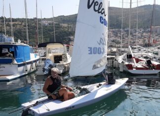 COMENZÓ EL SEGUNDO INTENTO DE RÉCORD DE DAN LENARD A BORDO DE UN ILCA 7 CLASE OLÍMPICA
