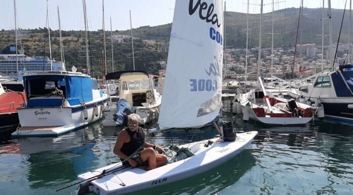 COMENZÓ EL SEGUNDO INTENTO DE RÉCORD DE DAN LENARD A BORDO DE UN ILCA 7 CLASE OLÍMPICA