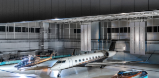 FERRETTI Y FLEXJET PRESENTAN EL INTERIOR DEL AVIÓN Y HELICÓPTERO RIVA VOLARE