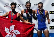 EL URUGUAYO FELIPE KLUVER OBTUVO UNA NUEVA MEDALLA DE ORO EN LA COPA DEL MUNDO DE REMO EN SUIZA