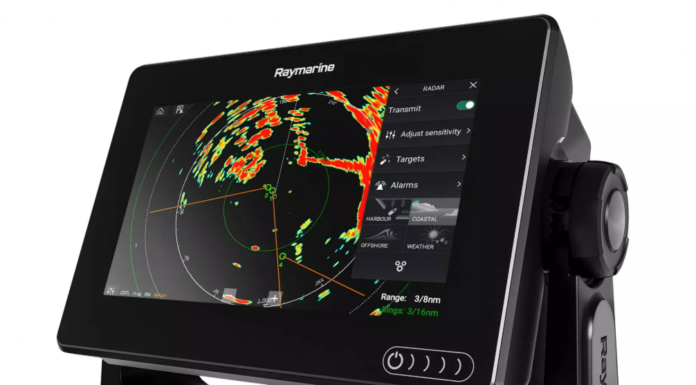 DISPLAY RAYMARINE MULTIFUNCIÓN AXIOM, 7DV CHARTPLOTTER 7″ CON SENSOR DOWN VISIÓN TM