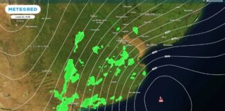 El AMBA ESPERA UN LUNES MUY HELADO Y VENTOSO, CON FUERTE BAJANTE DEL RÍO DE LA PLATA: ¿LA NIEVE DARÁ LA SORPRESA?