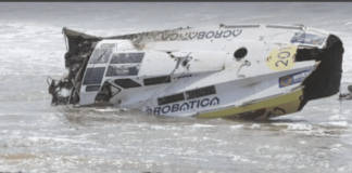 APARECE EN LA COSTA MARROQUÍ UN VELERO DE COMPETICIÓN ONCE MESES DESPUÉS DE SU HUNDIMIENTO
