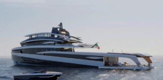 EL NUEVO CONCEPTO DE SUPERYATE DA LA SENSACIÓN DE UNA NAVE ESPACIAL EN EL MAR