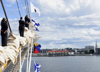 HISTÓRICO ARRIBO DE LA FRAGATA ARA “LIBERTAD” A NORUEGA