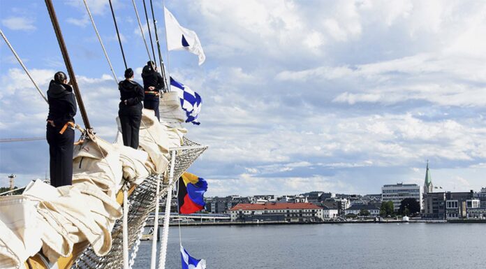 HISTÓRICO ARRIBO DE LA FRAGATA ARA “LIBERTAD” A NORUEGA