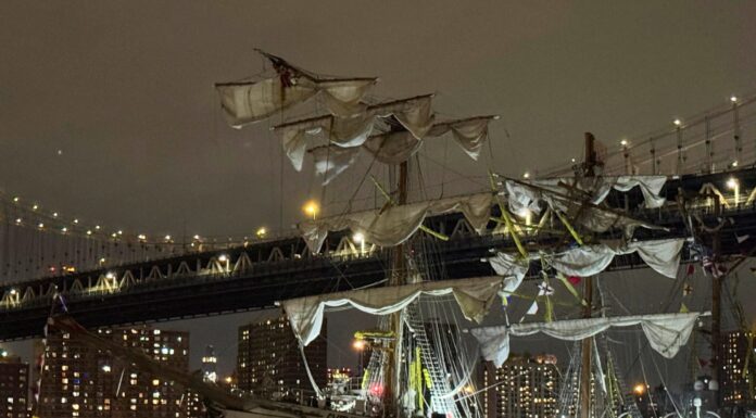 LA NTSB EMITE UN INFORME PRELIMINAR SOBRELA COLISIÓN DE UN VELERO DE LA ARMADA DE MÉXICO CON EL PUENTE DE BROOKLYN