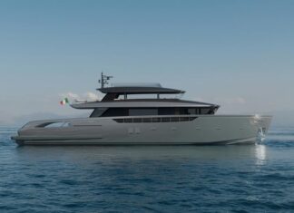 SANLORENZO PRESENTA EL NUEVO YATE INSIGNIA DE LA GAMA CROSSOVER: EL MODERNO SX120