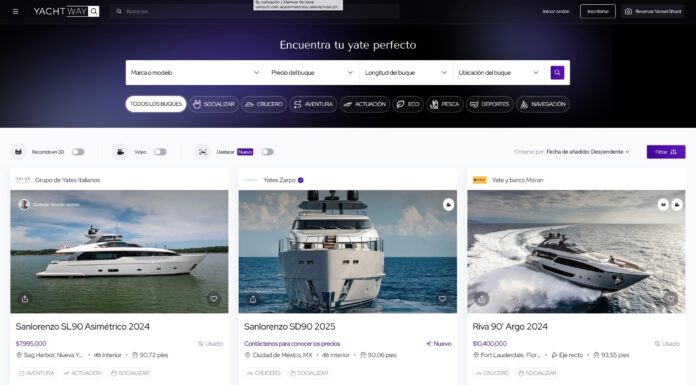 TENDENCIAS – UN FABRICANTE DE SEMIRRIGIDOS ITALIANO SE UNE AL MERCADO DE YACHTWAY