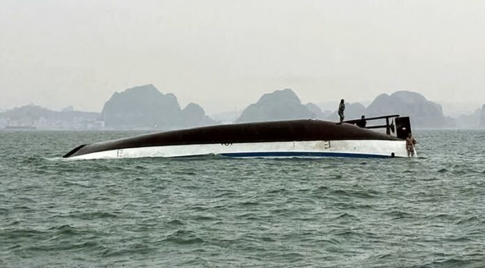 TRAGEDIA EN VIETNAM: AL MENOS 34 MUERTOS TRAS EL NAUFRAGIO DE UN BARCO TURÍSTICO EN LA BAHÍA DE HALONG
