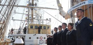 LA FRAGATA ARA “LIBERTAD” SE ENCUENTRA RUMBO A PORTUGAL