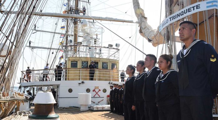 LA FRAGATA ARA “LIBERTAD” SE ENCUENTRA RUMBO A PORTUGAL