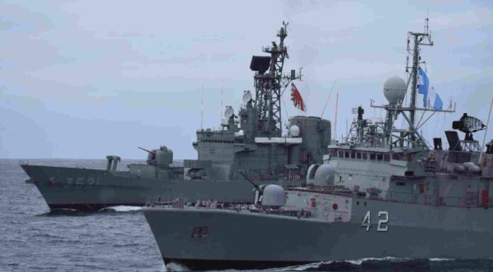 VISITA DE BUQUES DE LA FUERZA MARÍTIMA DE AUTODEFENSA DEL JAPÓN A LA ARGENTINA