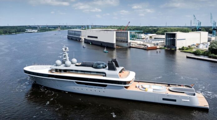 LURSSEN BOTÓ EL “COSMOS”, UN YATE DE LUJO QUE REDEFINE LA EXPLORACIÓN OCEÁNICA