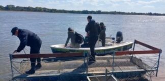 CONTINÚA LA BÚSQUEDA DE DOS JÓVENES DESAPARECIDOS EN EL RÍO PARANÁ