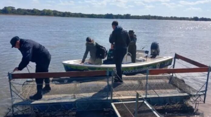 CONTINÚA LA BÚSQUEDA DE DOS JÓVENES DESAPARECIDOS EN EL RÍO PARANÁ
