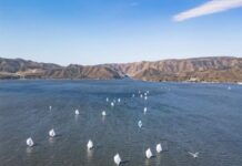 CAMPEONATO ARGENTINO DE VELA: EL LAGO SAN ROQUE BRILLÓ CON MÁS DE 25 EMBARCACIONES