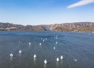 CAMPEONATO ARGENTINO DE VELA: EL LAGO SAN ROQUE BRILLÓ CON MÁS DE 25 EMBARCACIONES